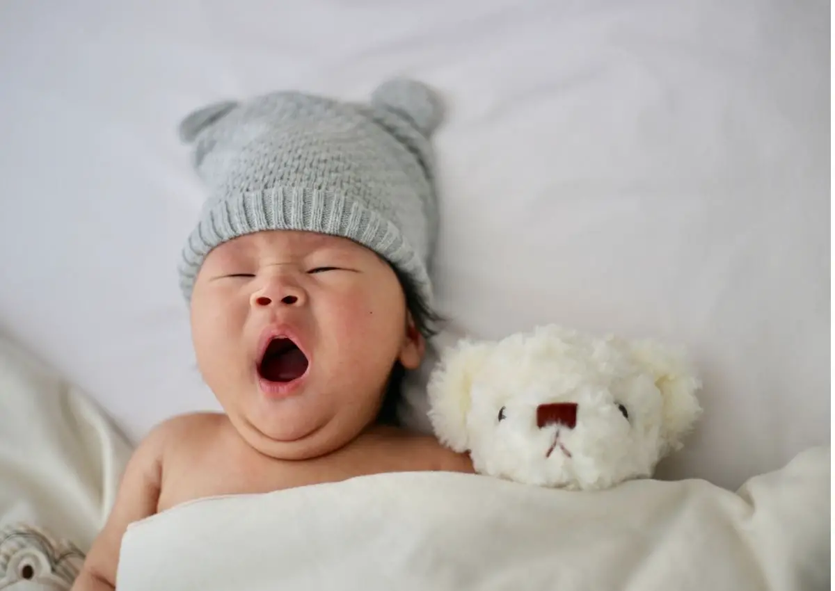 Toddler Yawning