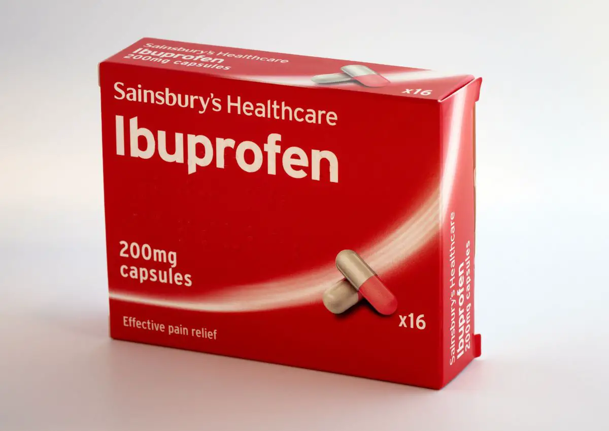 Ibuprofen packet