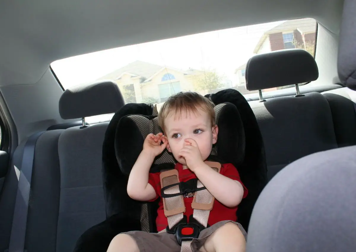 Baby Sitting in car seat