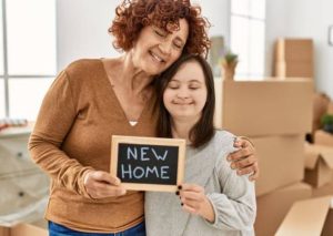 single mum with new home